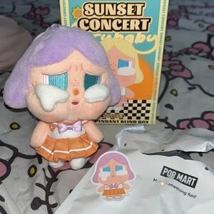 Pop Mart Sunset Concert Crybaby Plush